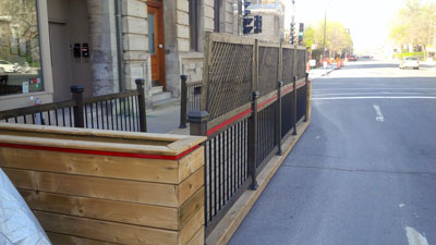 Terrasse Les Coudes sur la Table à Montréal